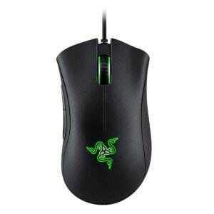 Razer Death Adder Essential Wired Gaming Mouse I Single-Color Green